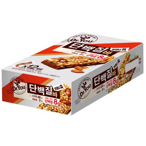 닥터유 단백질바 주머니쏙, 27g, 48개