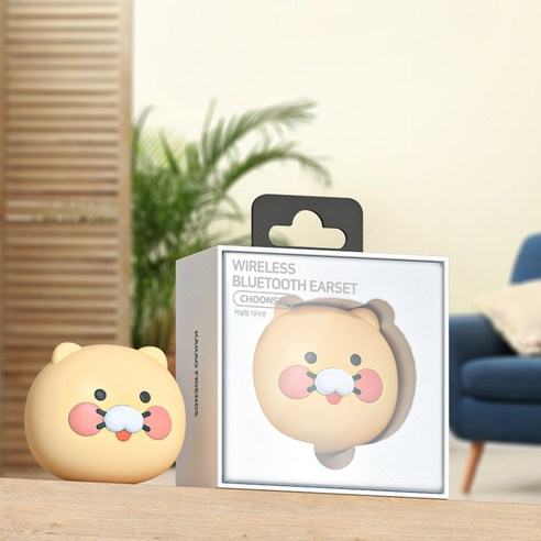 귀여움과 편리함을 모두 갖춘 카카오프렌즈 3D 입체 무선 블루투스 이어폰 K2!
