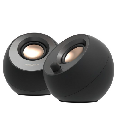 크리에이티브 PEBBLE V3 PC용 스피커, MF1700, 블랙