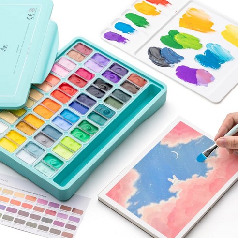 예술적 영감을 현실로, 미야 히미 젤리 과슈 수채화물감 세트