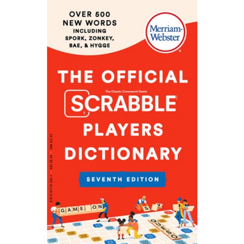 (영문도서) The Official Scrabble(r) Players Dictionary Paperback, Merriam-Webster, English, 9780877795773