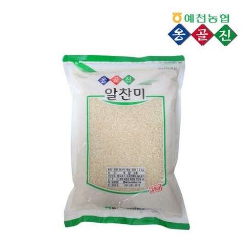 [예천농협] 옹골진 알찬미 2kg, 1개