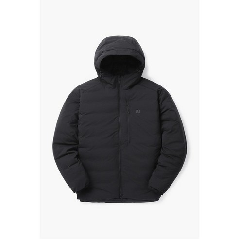 [백화점 출고] 코오롱 스포츠 패딩 남성 후드 논퀼팅 경량 다운 점퍼 잠바 블랙 브랜드 겨울 자켓