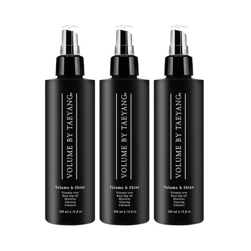 볼륨 바이 태양 헤어스프레이, 200ml, 3개