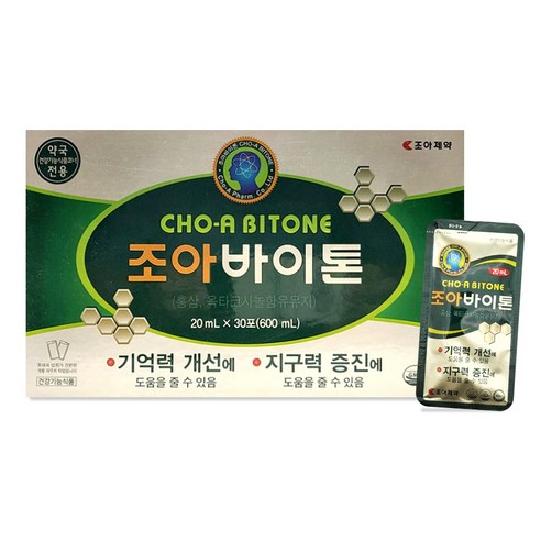 조아제약 조아 바이톤 20ml x 30포, 600ml, 1개