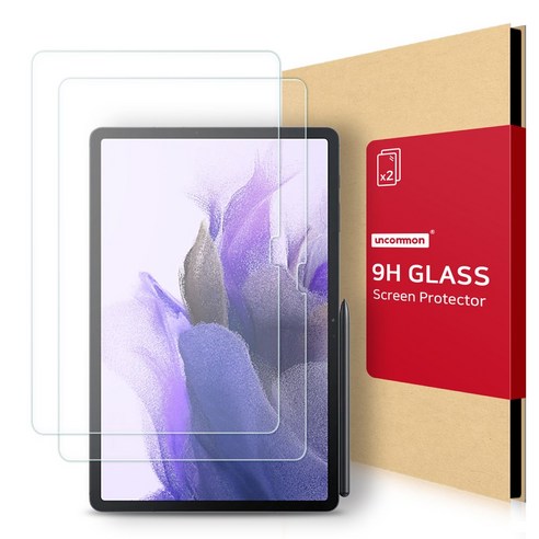 언커먼 2.5D 강화유리필름 2매 패키지 0.33mm