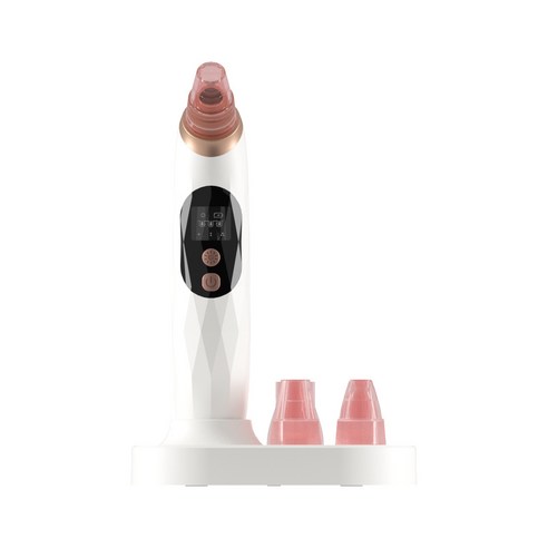 홈케어 핸드 미용기 피지 흡입기 안면 청결, 피지흡입기하얀색