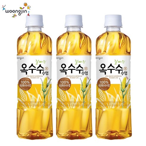 웅진 옥수수수염차 500ml x 20개