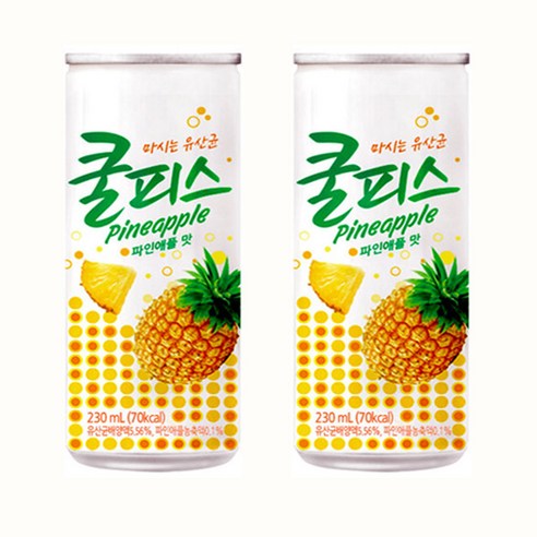 상큼한 파인애플맛 쿨피스로 온 가족 행복 충전!