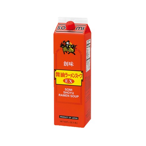 소미 쇼유라멘스프 EX - 간장맛 라멘소스 일본 라멘육수, 5개, 1.8L