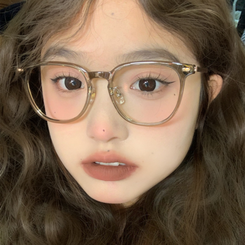 헤인느 안경테 블루라이트 차단 안경 뿔테