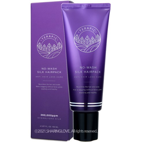테라픽 노워시 실크 탈모 증상 완화 헤어팩, 1개, 150ml