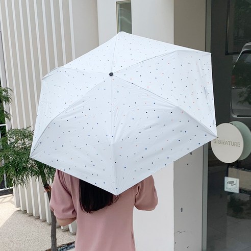 엠브이 내부 블랙 암막 햇빛차단 예쁜 미니 우양산