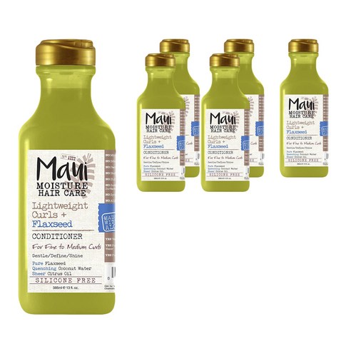마우이모이스처 아마씨 컨디셔너, 6개, 385ml