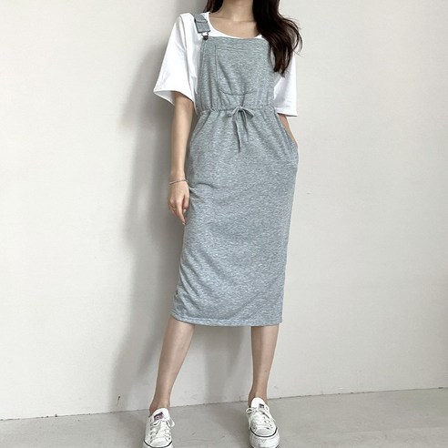 잘빠진 모먼트 트레이닝 멜빵 원피스 12 여성용 보잉 스트링 멜빵 원피스