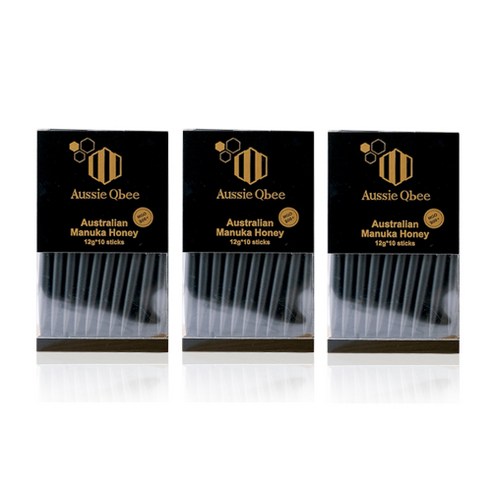 오지퀸비 마누카 꿀스틱 MGO 300+10개입 3박스 360g, 3개, 120g