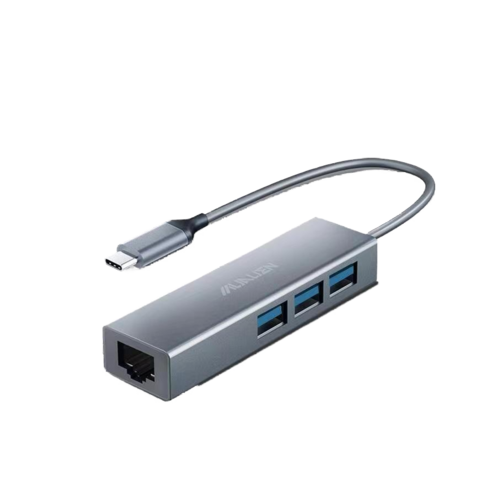 3 in-1 usb c 허브 타입 c 도킹 스테이션 rj45 pd 100w/1000W어댑터 usb 3.0 허브 컴퓨터 노트북 데스크톱 세트, Type-c 1000M멀티 포트 허브 독, 1개