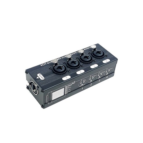 젤로히오 RJ45-XLR 오디오 케이블 아답터 박스: 전문가 수준의 오디오 연결을 위한 완벽한 솔루션