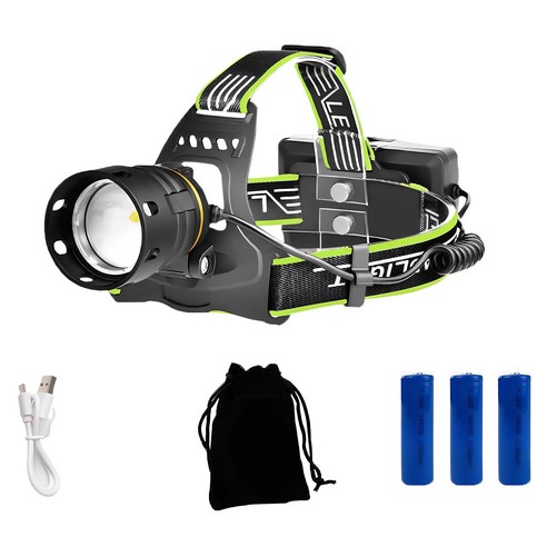 어둠을 밝히는 눈, 엘마운틴 최강 밝기 모션센서 LED 헤드랜턴 XHP360 헤드렌턴