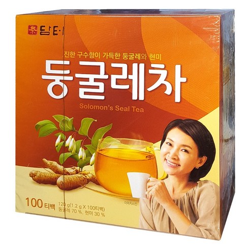 담터-둥굴레차100T, 1.2g, 100개입, 1개