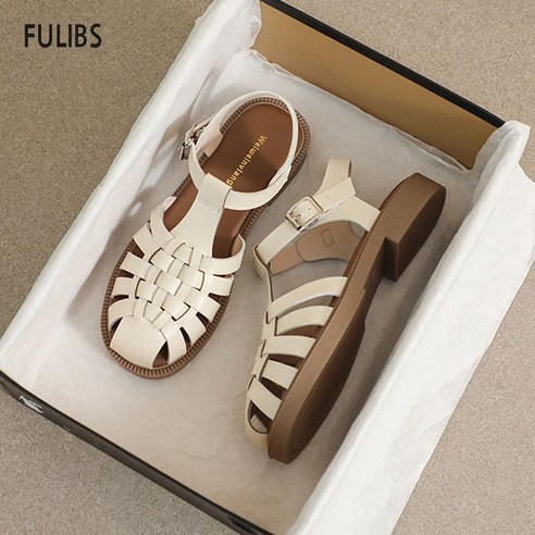여름날의 자유로운 발걸음을 위한 FULIBS 피셔맨 샌들