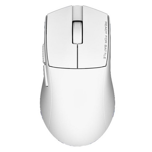 리드래곤 G49 경량화 3모드 유무선 게이밍 마우스 입문 버전, 화이트