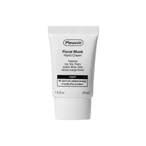 플르부아 플로럴머스크 핸드크림 30ml, 1개