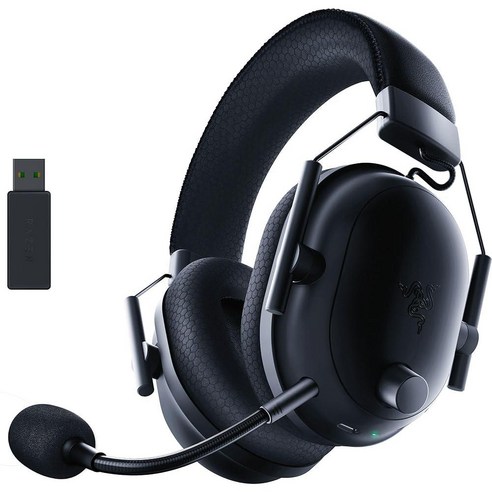 Razer 블랙샤크 V2 프로 무선 게이밍 헤드셋 2023 에디션 블랙, Black