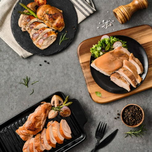 맛과 건강을 모두 갖춘 닭형 블랙페퍼 훈제 통다리살 세트