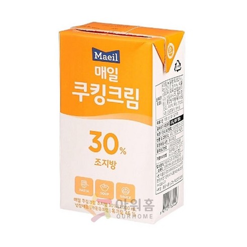 쿠킹크림 매일유업 1ℓ 식자재 장보기, 1개, 1L