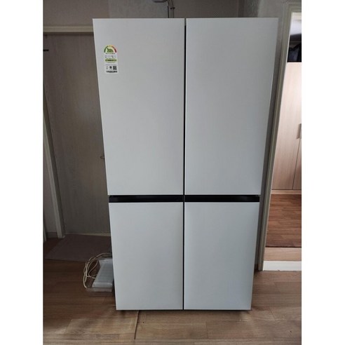 [색상선택형] LG전자 디오스 오브제컬렉션 4도어 냉장고 메탈 870L 방문설치 화이트(상), 화이트(하), T873MWW012 섬네일