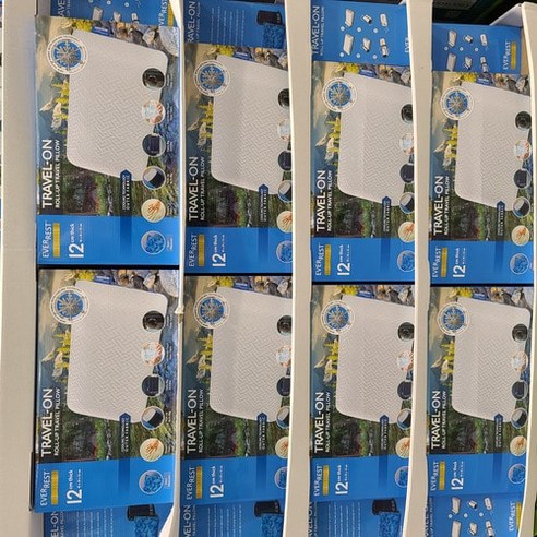 열대야 극복! 에버레스트 쿨 포터블 베개로 시원한 여름밤 꿀잠을!