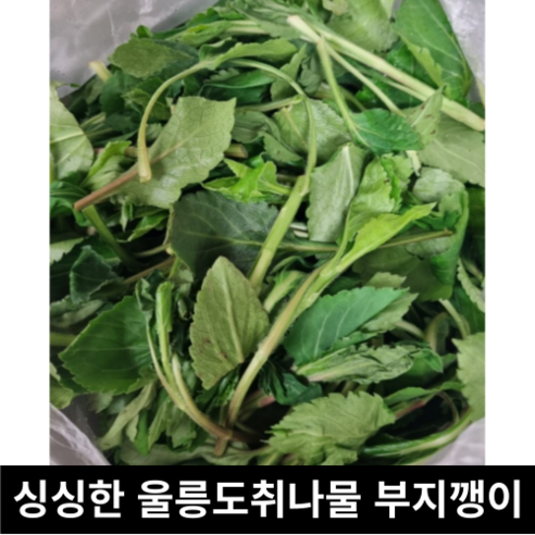 [울릉도산] 싱싱한 울릉도 취나물 1kg x 2봉째, 청정우리 봄나물 생취나물 울릉도특산물