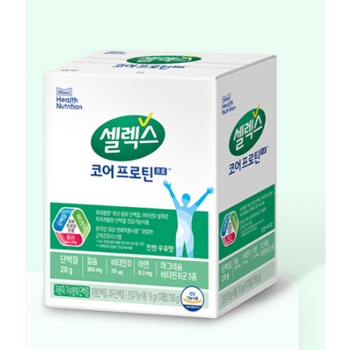 셀렉스 코어프로틴 프로 스틱, 190g, 13개
