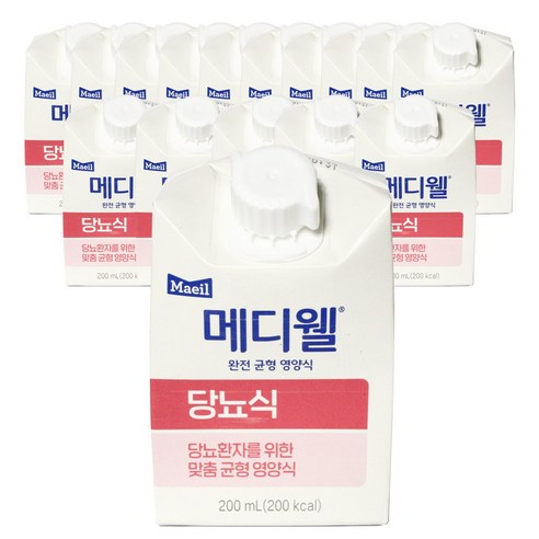 메디웰 매일 당뇨식, 200ml, 16개