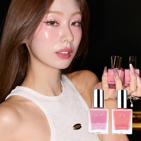 글로우 칵테일 오일 블러셔, 1개, #퍼플플레임