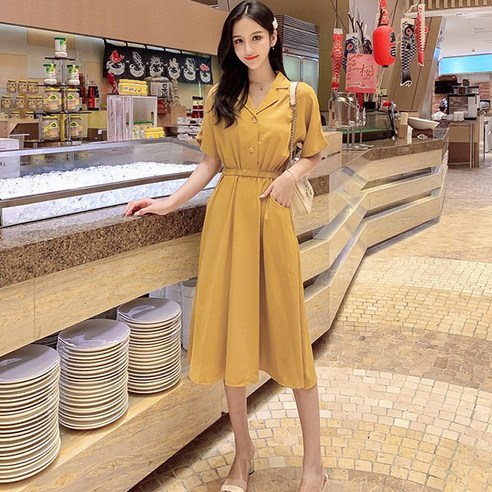 포플러앤씨 몰리 카라 원피스