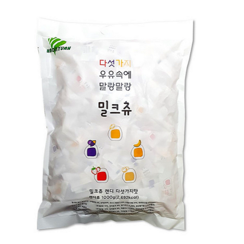 밀크츄 [믹스] 1kg (봉), 16개