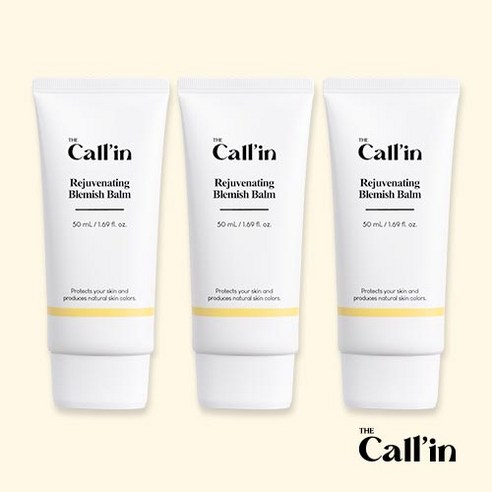 더 콜린 비비크림 리쥬비네이팅 블레미쉬 밤 밀착커버 3개, 50ml