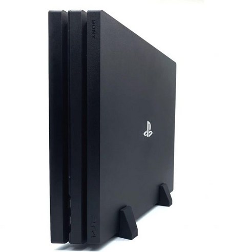 PS4 Slim Playstation용 수직 스탠드 4 슬림 실리콘 발 스테디 베이스 마우스 논슬립 충분한 냉각 공간 블랙, for PS4 PRO ps4슬림