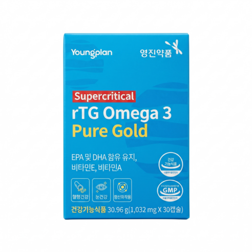영진약품 초임계 알티지오메가3 퓨어골드