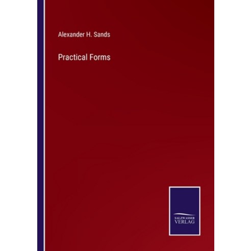 (영문도서) Practical Forms Paperback, Salzwasser-Verlag, English, 9783752573480