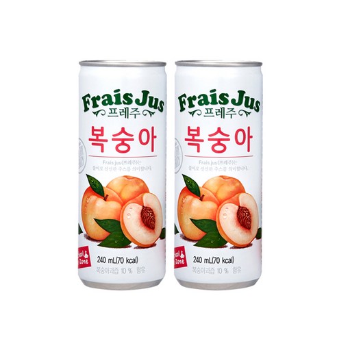일화 프레주 복숭아 스위트 175ml 60캔(2박스), 60개