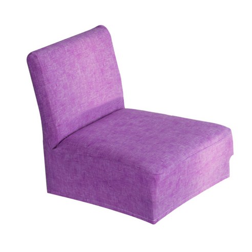 장식 높은 좌석 막대기 발판 덮개 보호자 식당 의자 Slipcover, 보라색, 폴리 에스터