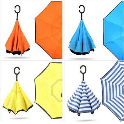 1+1 거꾸로 펴지는 거꾸로 우산 (10종)