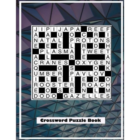 Crossword Puzzle Book: Cross Words Activity Puzzlebook For Adults - 24 Puzzles (US Version) Paperback, Independently Published, English, 9798711895381