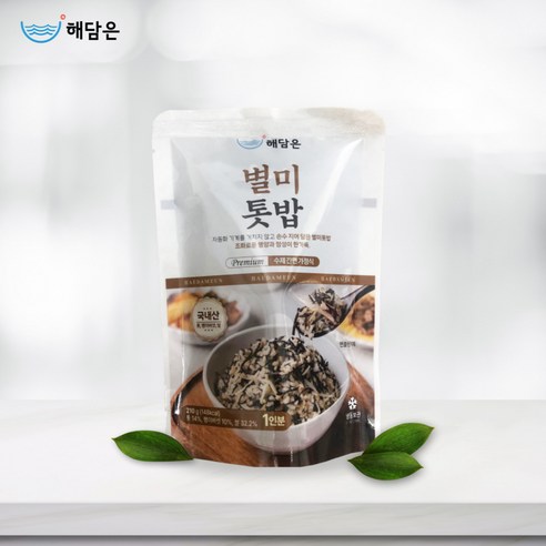 해담은 톳밥 솥밥, 1개, 250g