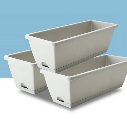 도시 속 자연을 담은 대형 화분