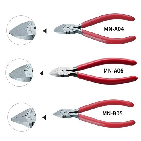 미니니퍼 니퍼마이크로형 소형니퍼 프라모델니퍼 플라스틱절단 KEIBA 케이바, MN-A06, 1개