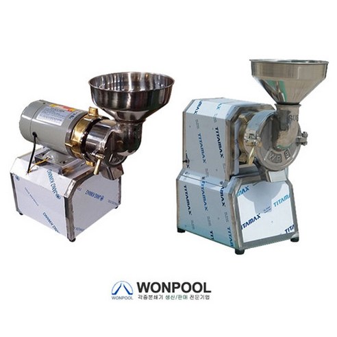 원뿔산업 스텐두유기 녹두가는기계 도토리분쇄기, 선택01. SUS-WP-6 2마력